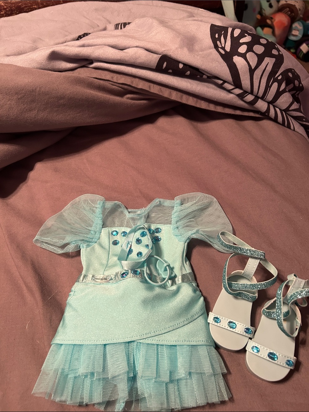 American Girl Aquamarine Birthstone outfit